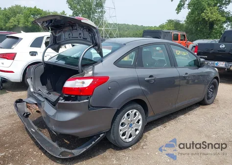 2012 Ford Focus Se from USA, damaged, VIN 1FAHP3F26CL186645